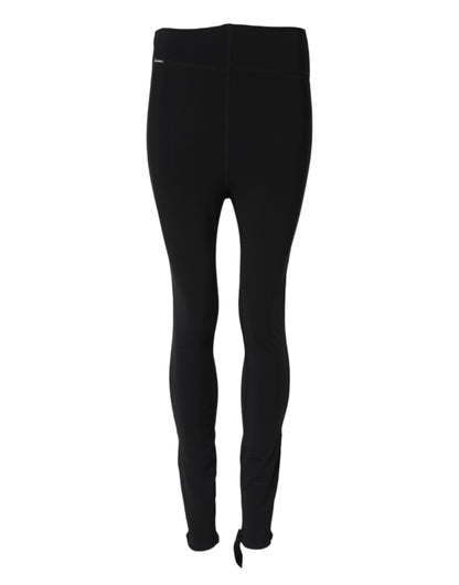 Dolce & Gabbana Black High Waisted Leggings Pants