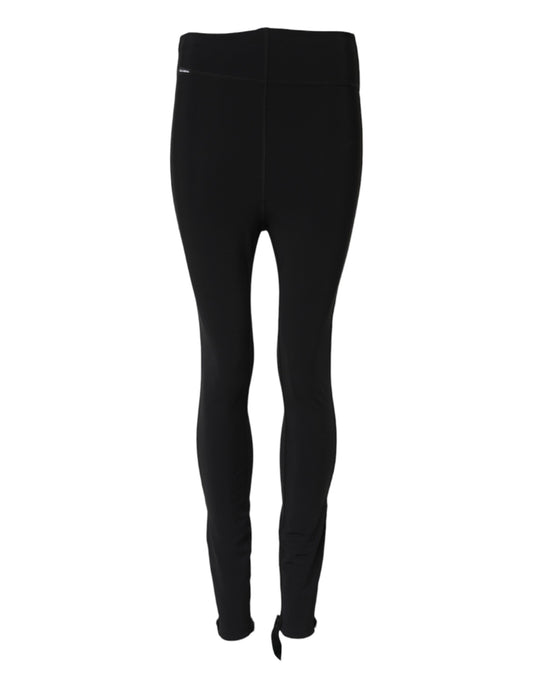 Dolce & Gabbana Black High Waisted Leggings Pants