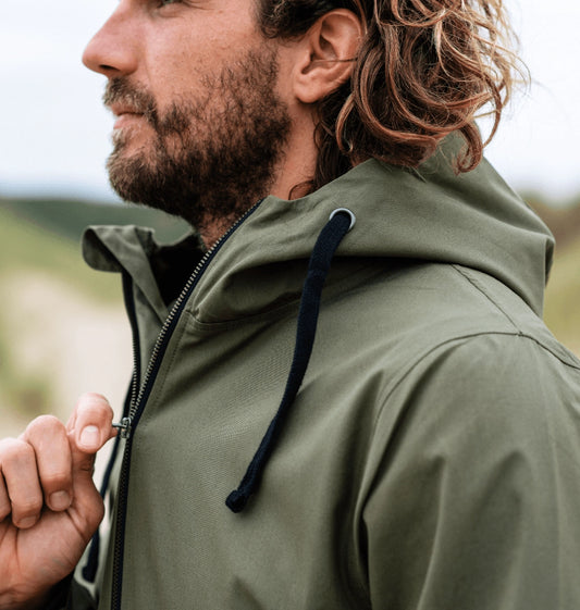 Men's Fulmar Water-Repellent Smock Khaki