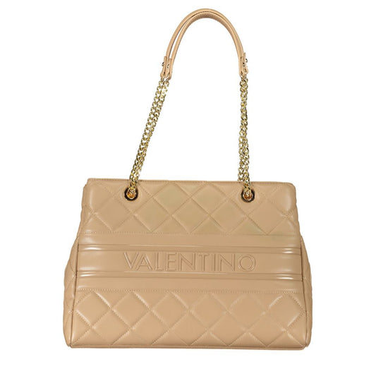 Mario Valentino Beige Polyurethane Women Handbag