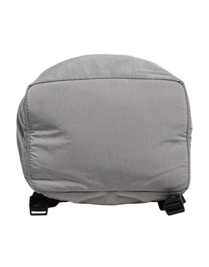 Dolce & Gabbana Gray Milano Print Drawstring Travel Backpack Bag