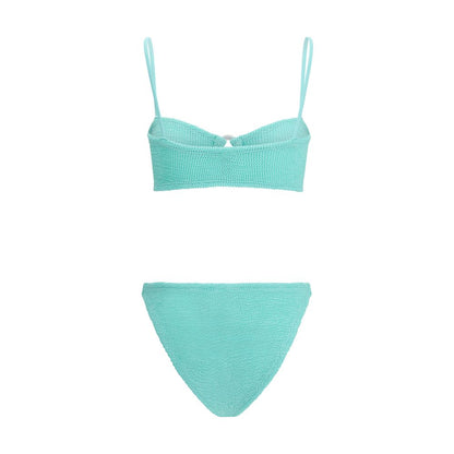 Hunza G Green Polyamide Bikini