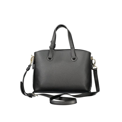 Mario Valentino Black Polyethylene Women Handbag