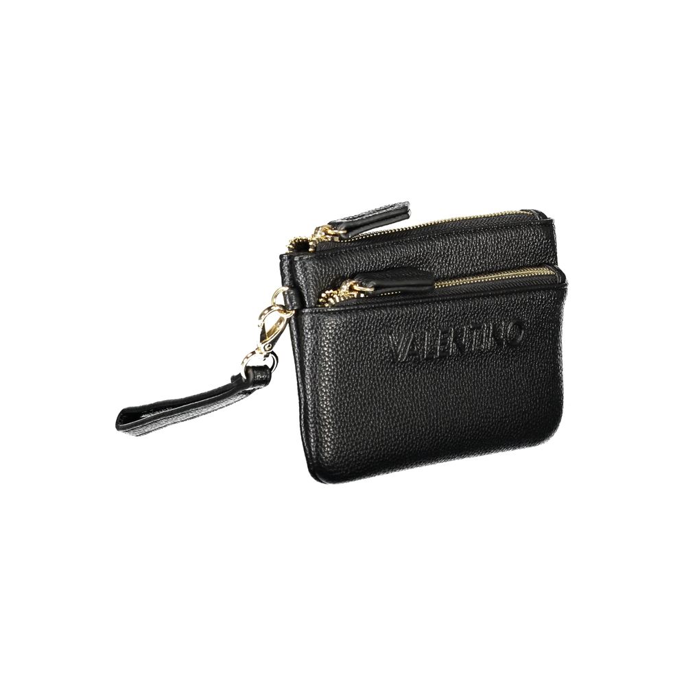 Mario Valentino Black Polyethylene Women Wallet