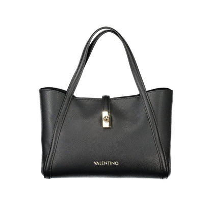 Mario Valentino Black Polyethylene Women Handbag