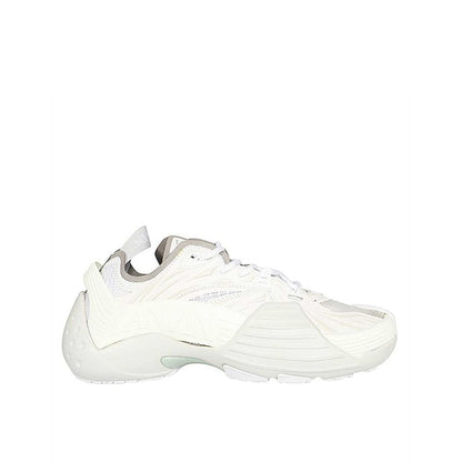 Lanvin White Polyethylene Athletic Sneakers