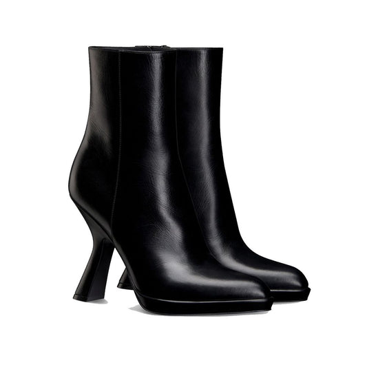 Dior Black Calfskin Ankle Boots