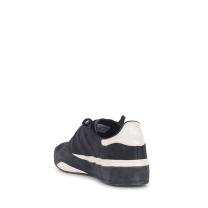 Y-3 Black Calfskin Chunky Sneakers