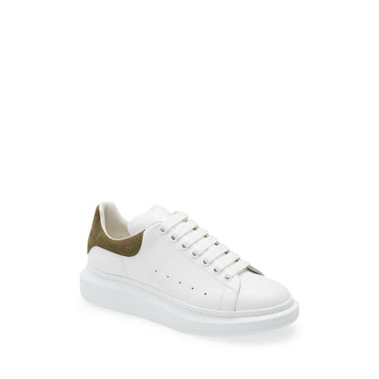 Alexander McQueen White Calfskin Low Top Sneakers