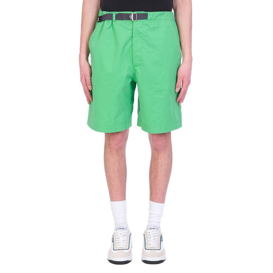Kenzo Green Cotton Shorts