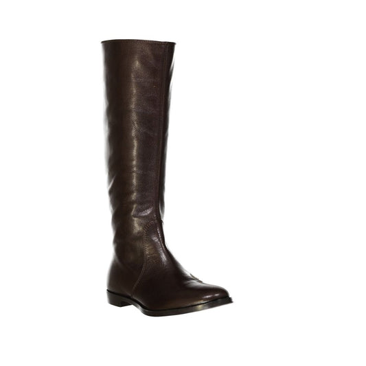 Sergio Rossi Brown Calfskin Boots