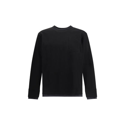 Sacai Black Cotton Sportswear