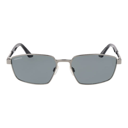 Serengeti Gray Metal Sunglasses