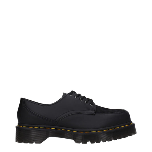 Dr. Martens Black Leather Oxfords And Derbies