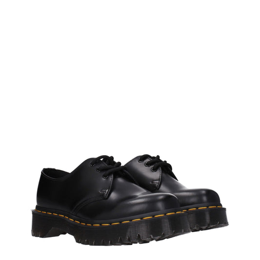 Dr. Martens Black Leather Oxfords And Derbies