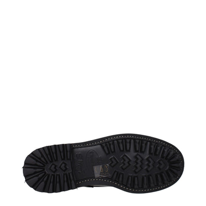 Church's Black Leather Ankle Boots