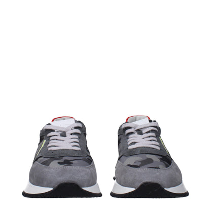 Philippe Model Gray Fabric Sneakers