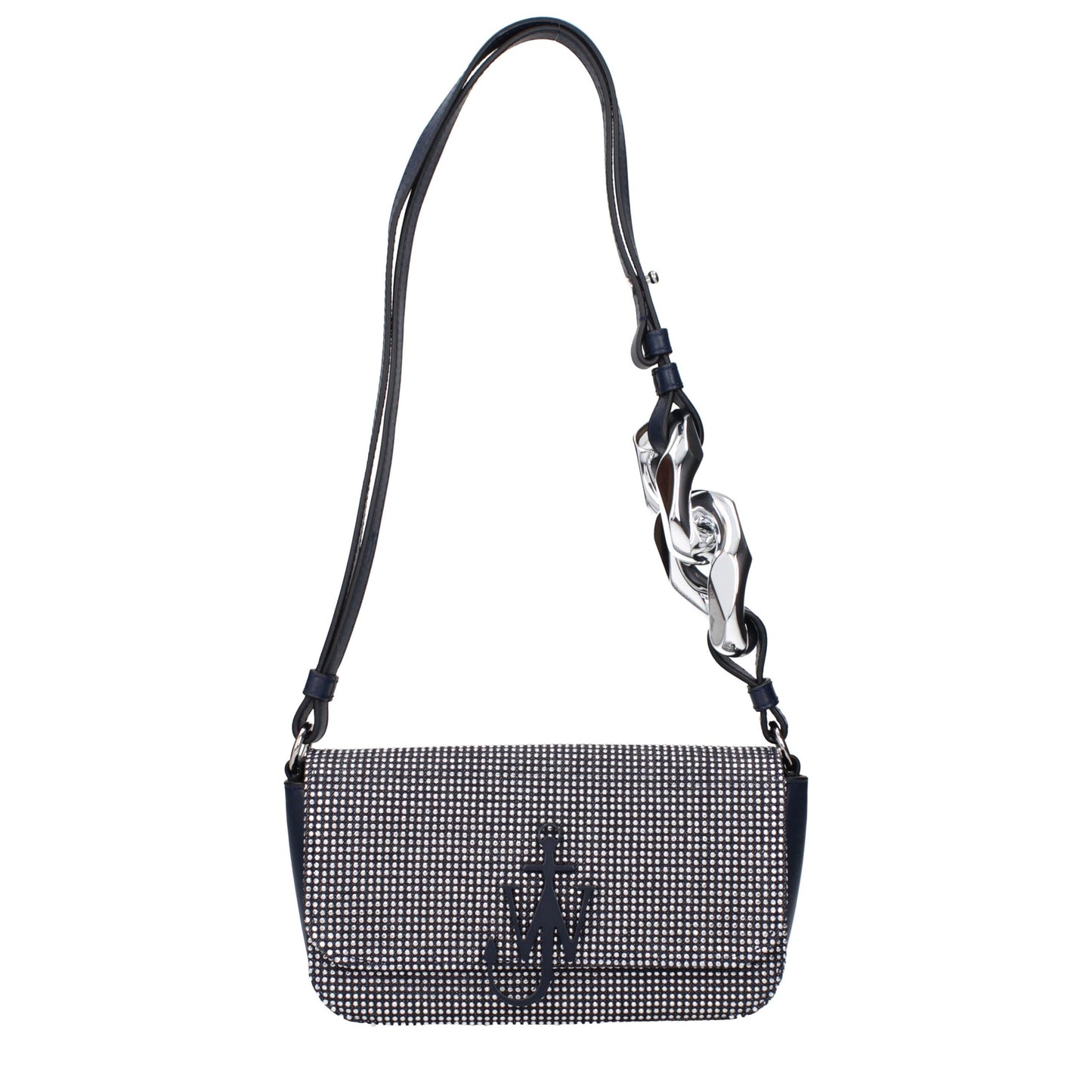 Jw Anderson Blue Fabric Shoulder Bag
