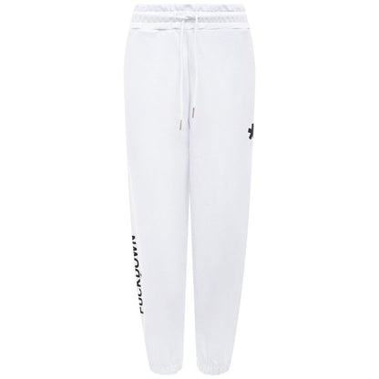 Comme Des Fuckdown White Cotton Women Pants