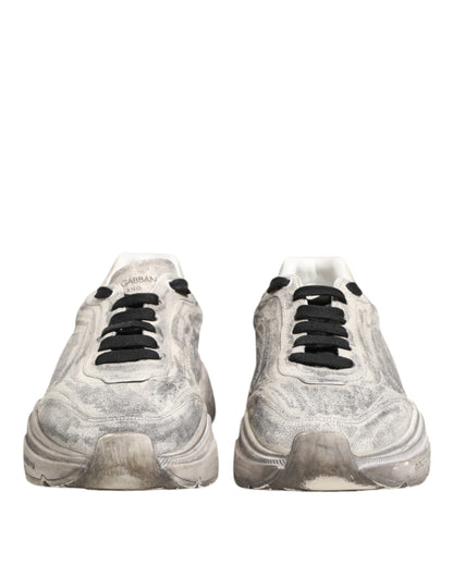 Dolce & Gabbana White Daymaster Low Top Men Sneakers Shoes