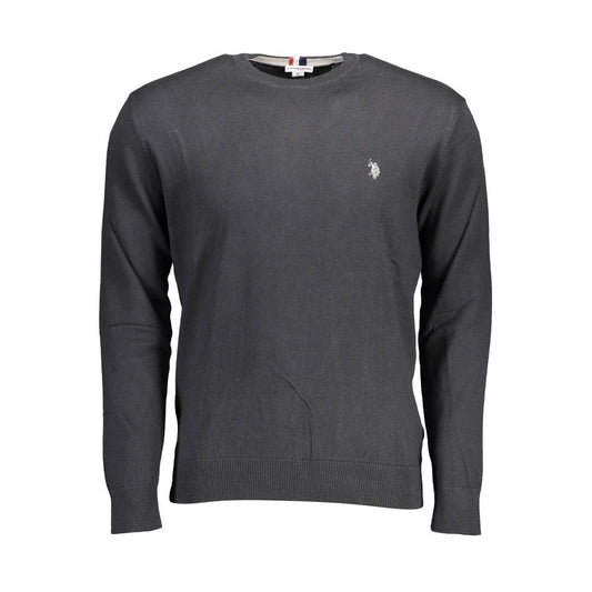 U.S. POLO ASSN. Black Cotton Men's Shirt