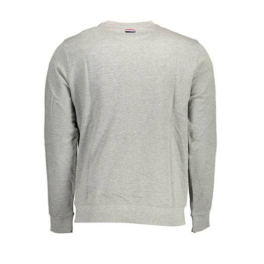 U.S. POLO ASSN. Gray Cotton Men's Sweatshirt