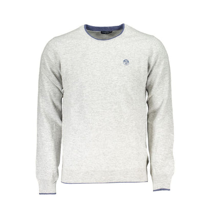 Gray Fabric Sweater