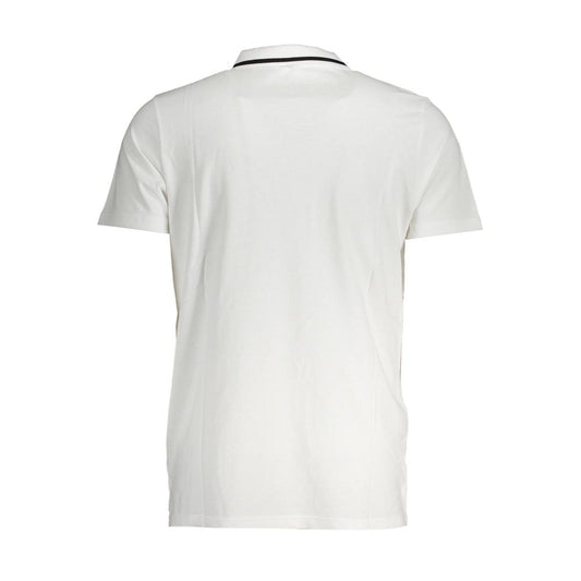 Fila White Cotton Polo Shirt