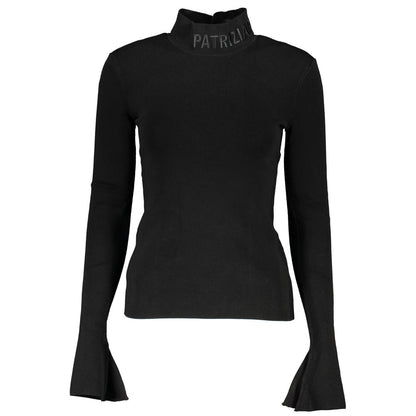 Patrizia Pepe Black Cotton Sweater