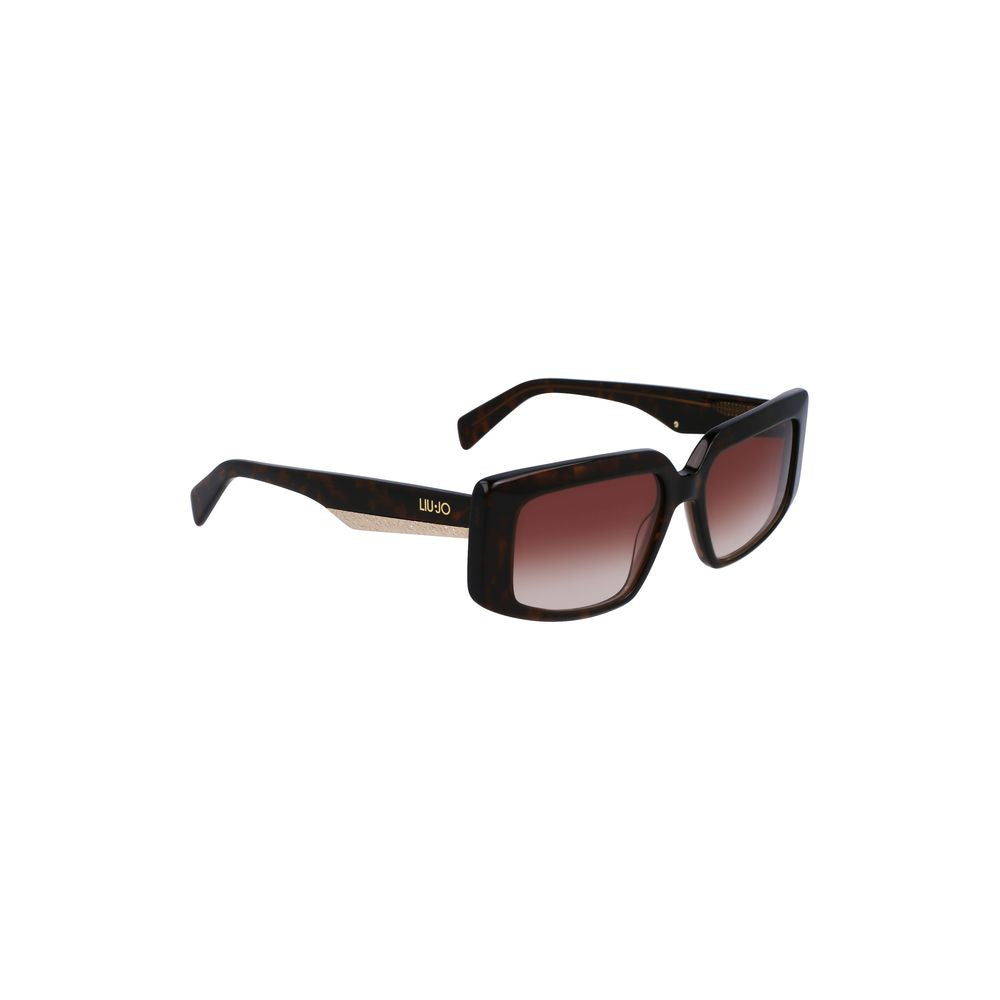 Liu Jo Brown Acetate Women Sunglasses