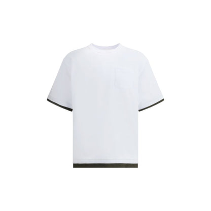 Sacai White Cotton Sportswear