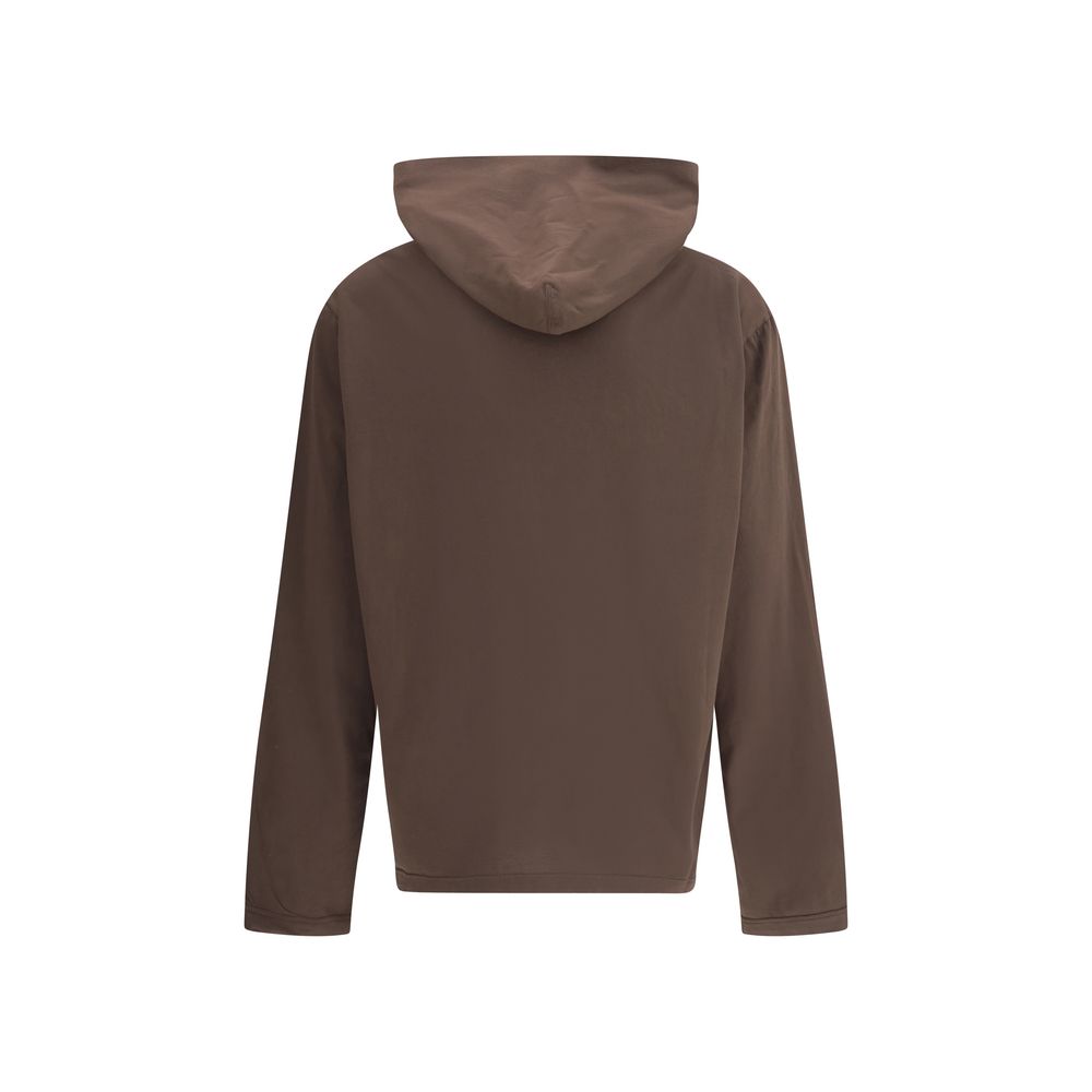 Prada Brown Cotton Sweatshirt