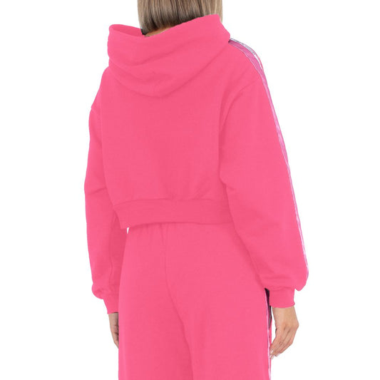 Comme Des Fuckdown Fuchsia Cotton Women Sweater
