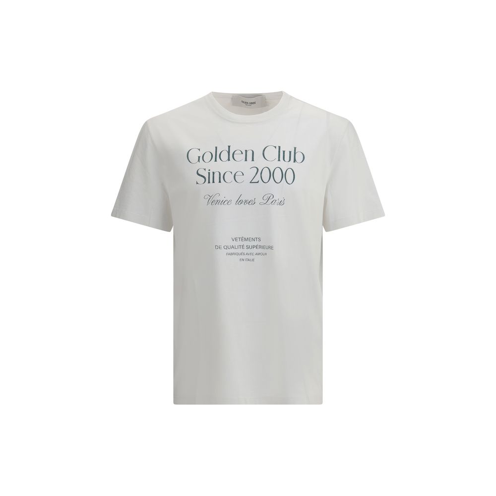 Golden Goose White Cotton T-Shirt