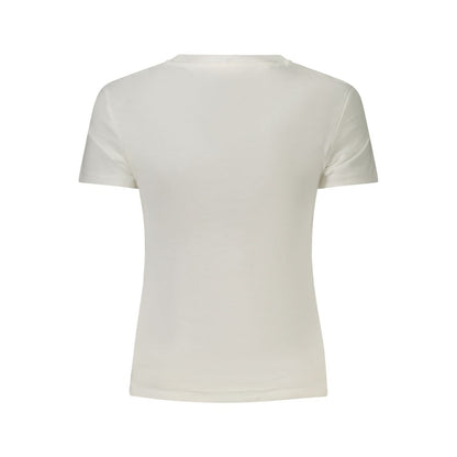 Tommy Hilfiger White Cotton Women T-Shirt