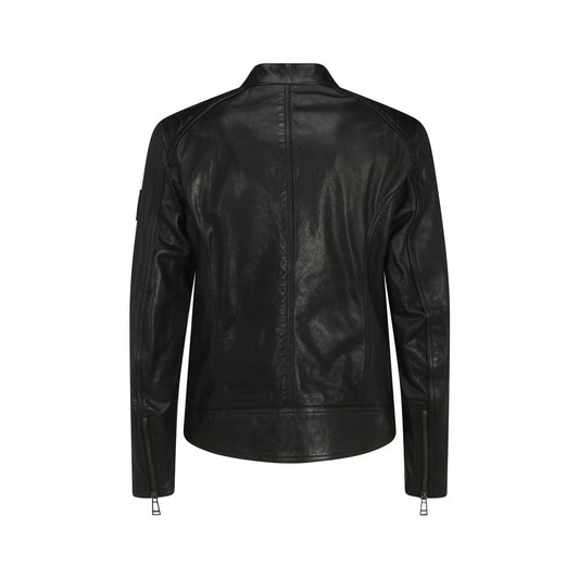 Belstaff Black Leather Jacket