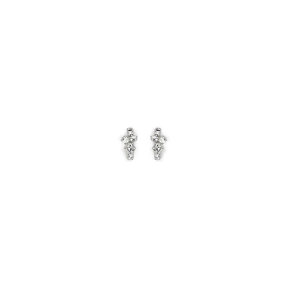 Magda Butrym Silver Brass Earrings