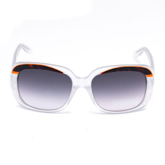 Italia Independent White Acetate Sunglasses