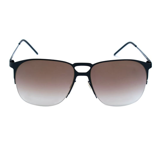 Italia Independent Black Metal Sunglasses