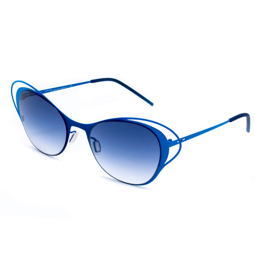 Italia Independent Blue Metal Sunglasses