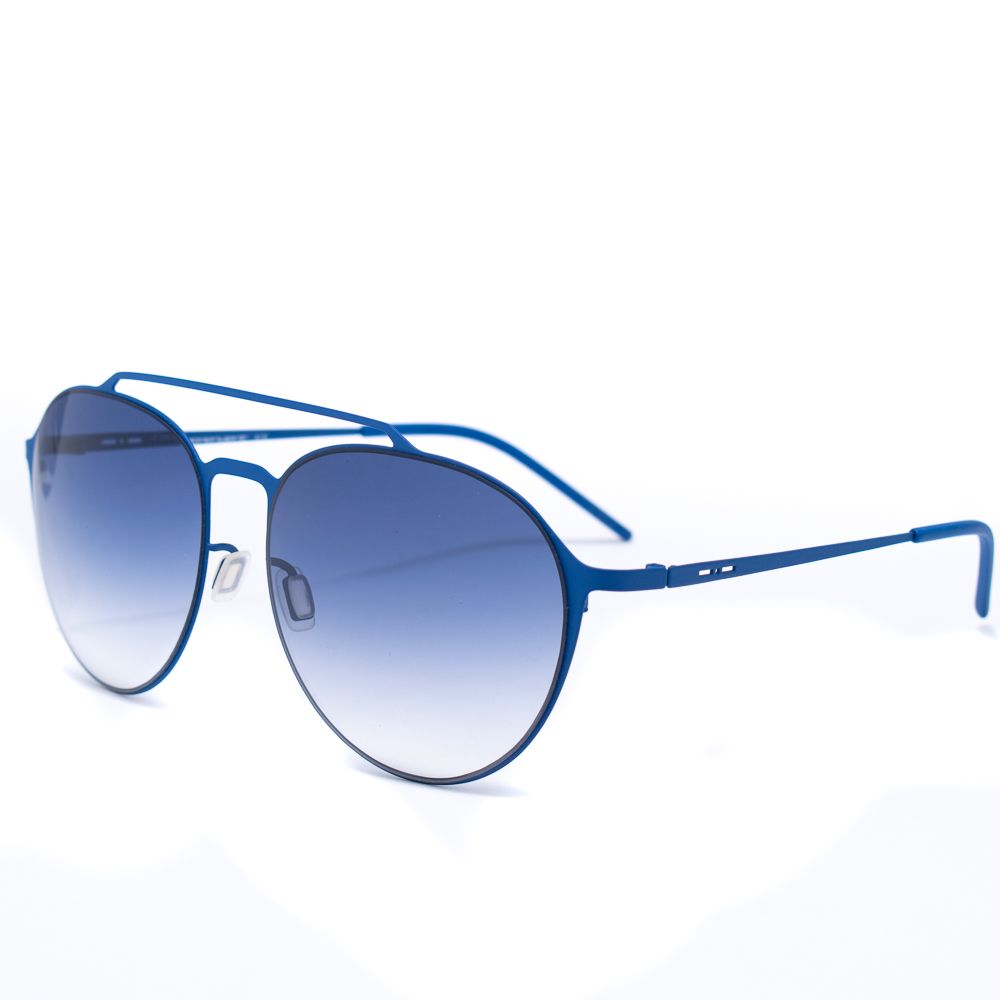 Italia Independent Blue Metal Sunglasses