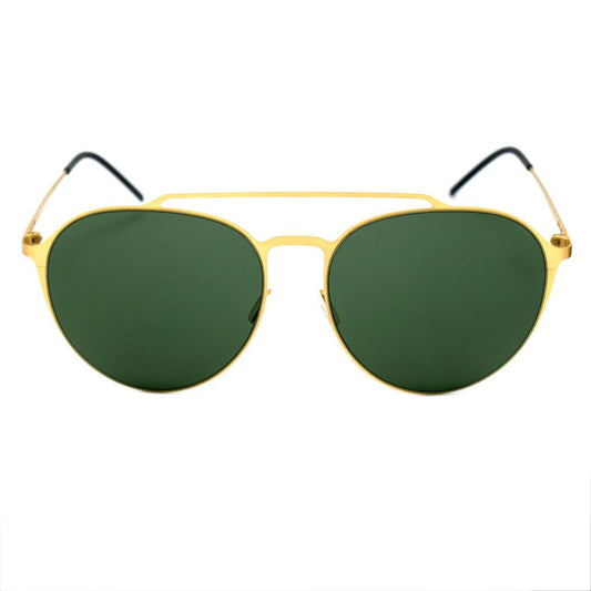 Italia Independent Gold Metal Sunglasses