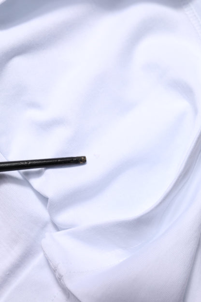 Dolce & Gabbana White Cotton Goodluck 2023 Crew NeckT-shirt