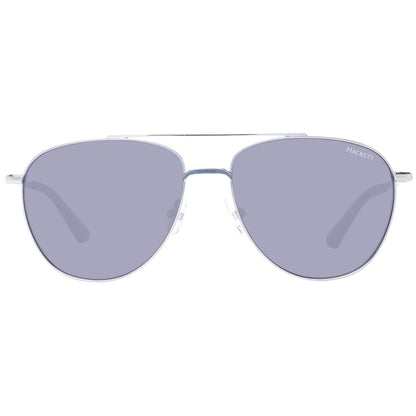 Hackett Gray Stainless Steel Sunglasses