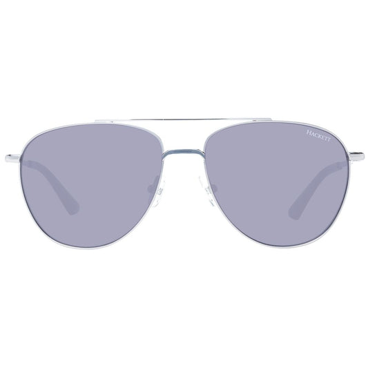 Hackett Gray Stainless Steel Sunglasses