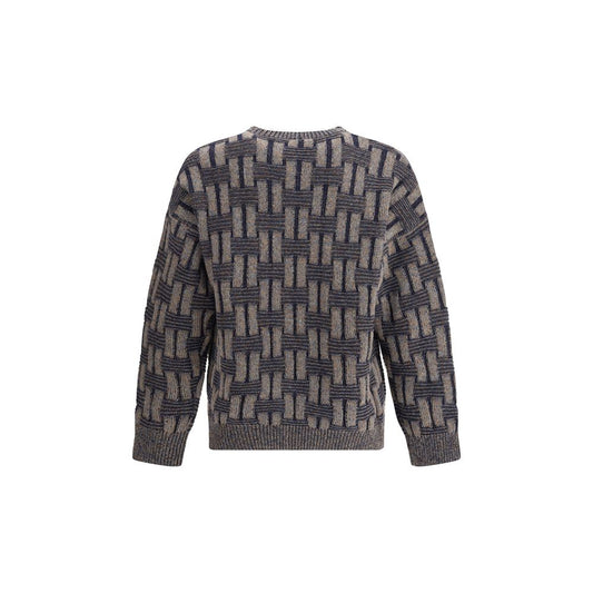 Giorgio Armani Multicolor Wool Sweatshirt