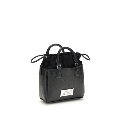 Margiela Black Calf Leather Bos Taurus Shoulder Bag