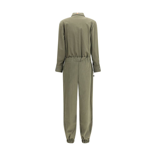 Ella Green Cotton Jumpsuit