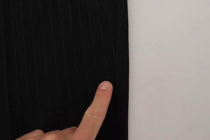 Dolce & Gabbana Black CottonStretch Loose DenimTrouser Jeans