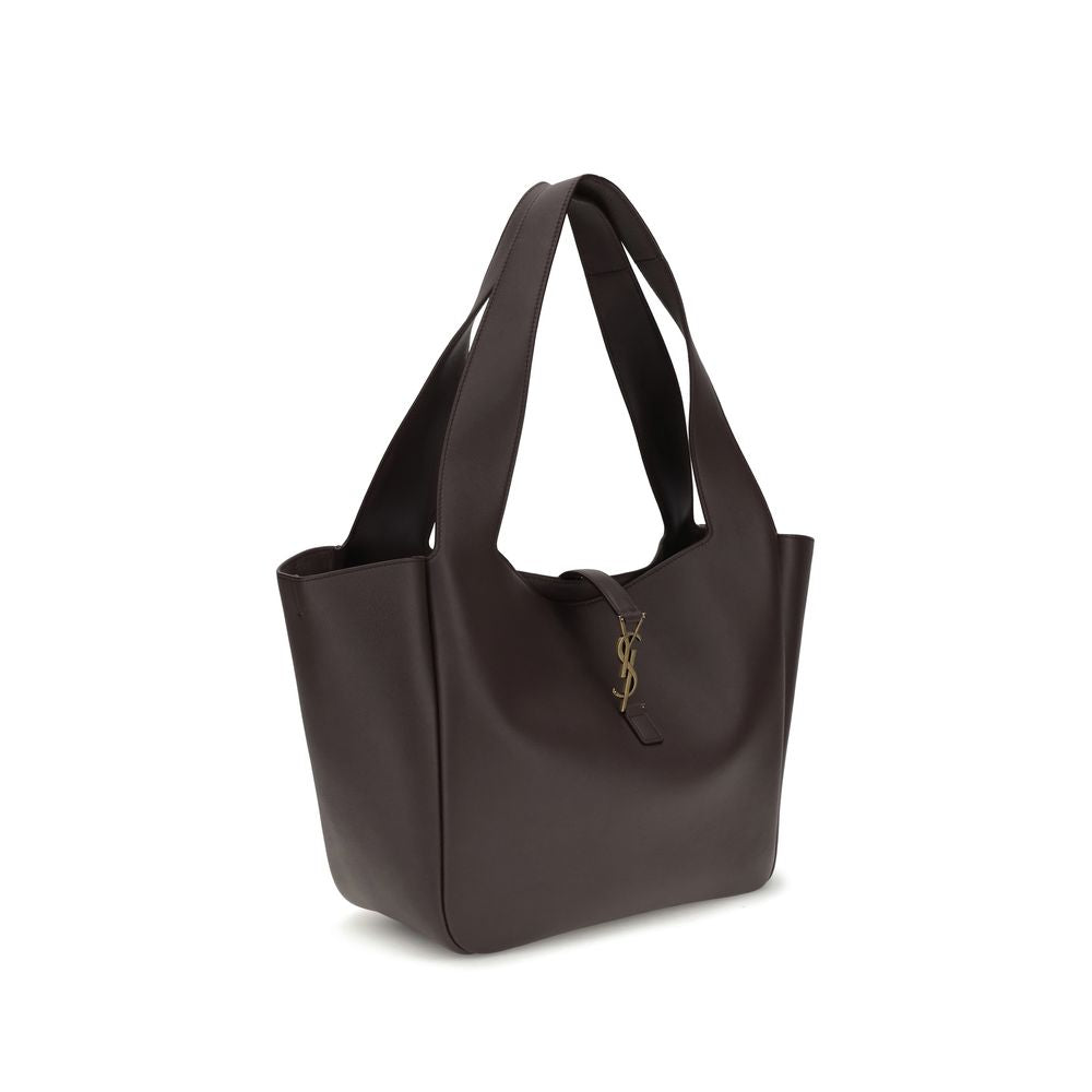 Saint Laurent Brown Lamb Ovis Aries Aries Shoulder Bag